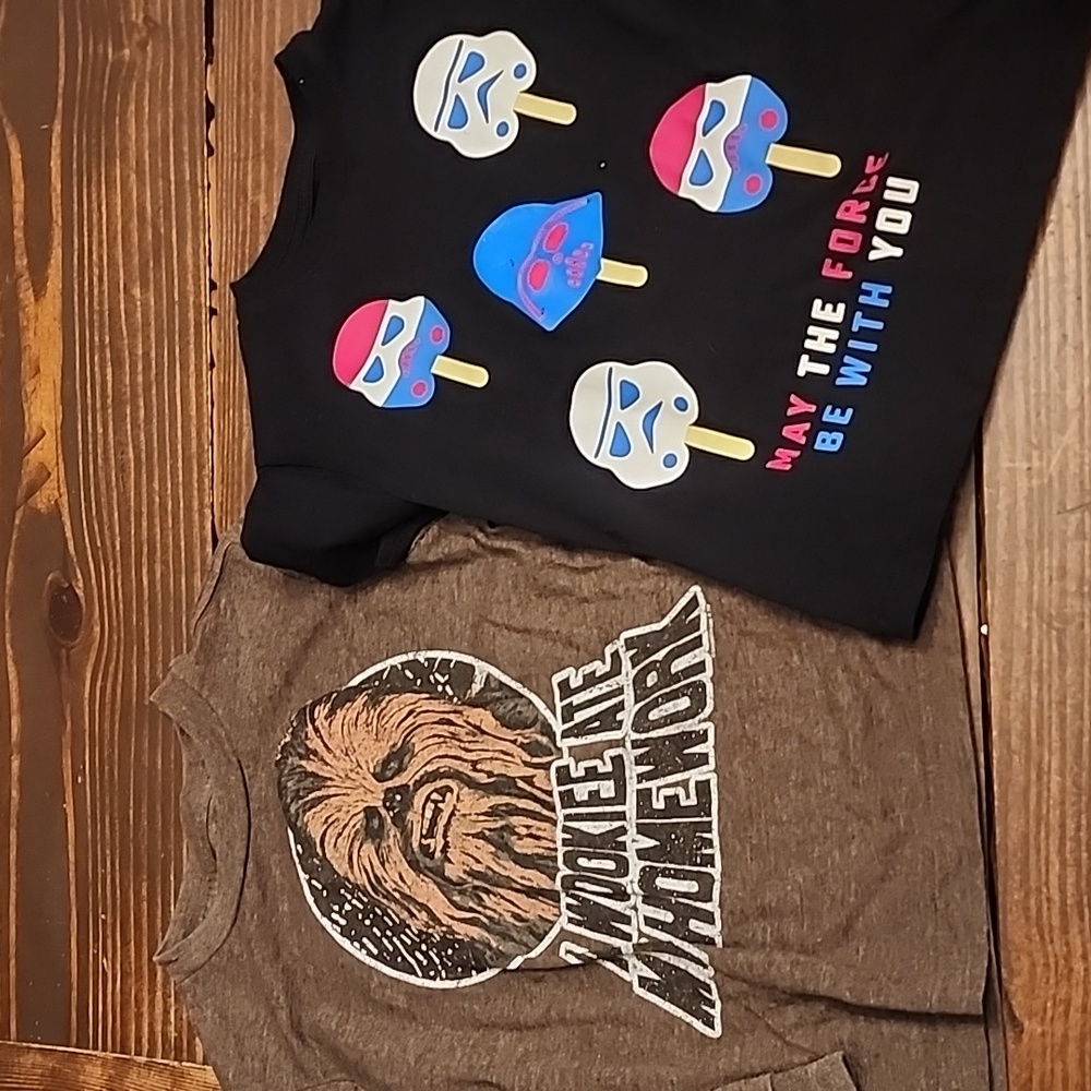 Star Wars Kids T-Shirts - Brown and Black